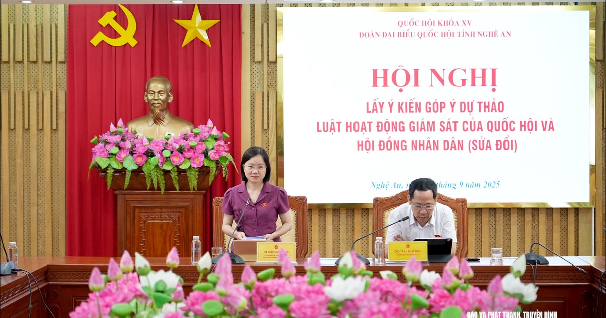 Lấy ý kiến góp ý dự thảo Luật Hoạt động giám sát của Quốc hội và HĐND (sửa đổi)