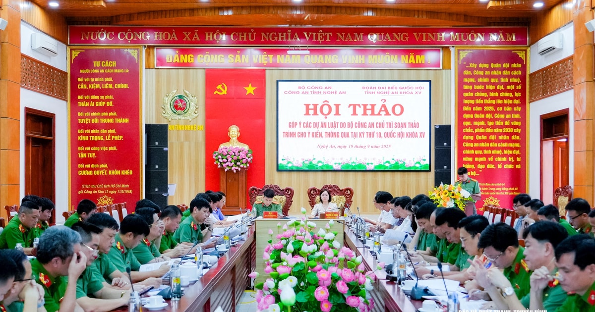 Góp ý các dự án luật do Bộ Công an chủ trì soạn thảo trình Quốc hội khóa XV