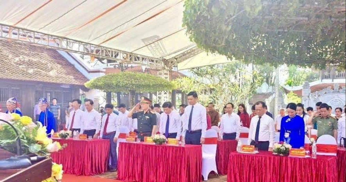 Trang trọng Lễ kỷ niệm 233 năm ngày mất Hoàng đế Quang Trung