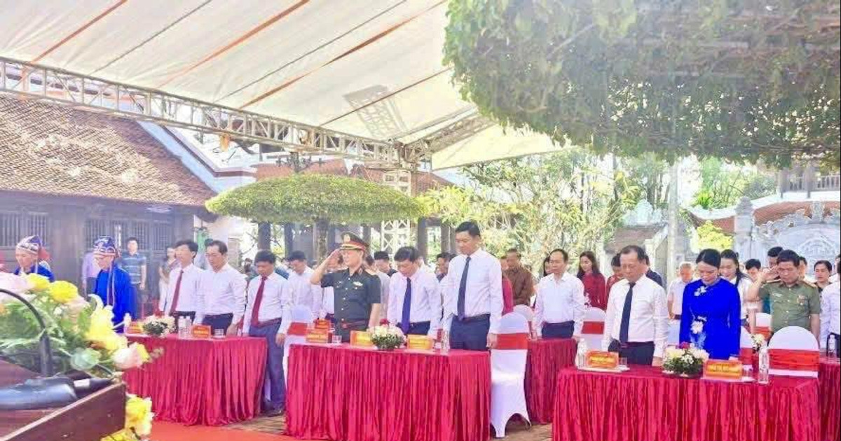 Trang trọng Lễ kỷ niệm 233 năm ngày mất Hoàng đế Quang Trung