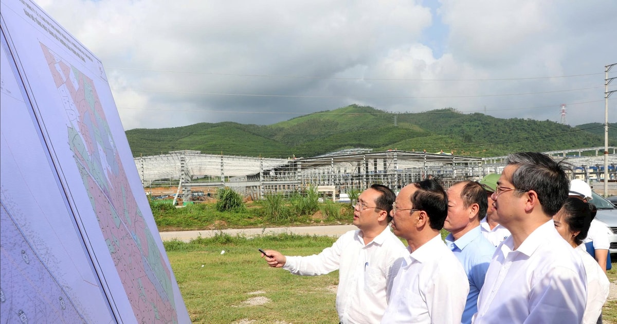 Phấn đấu hoàn thành bồi thường giải phóng mặt bằng xây dựng KCN Hoàng Mai II