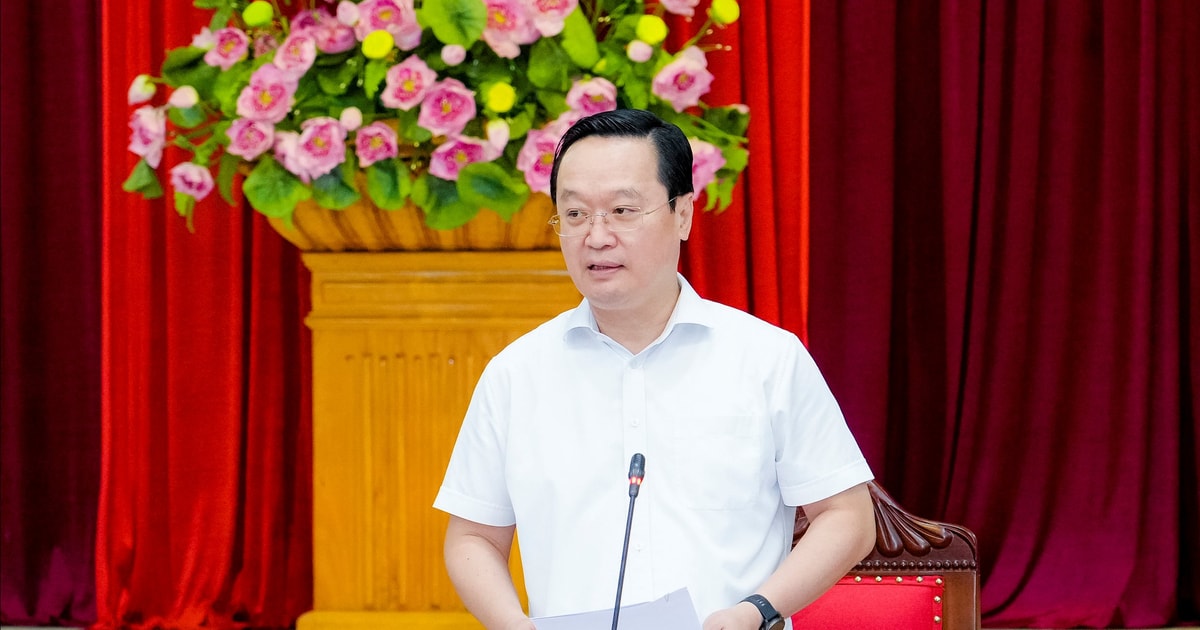 Bí thư Tỉnh ủy yêu cầu rà soát, triển khai các nhiệm vụ theo Nghị quyết 57-NQ/TW đảm bảo tiến độ