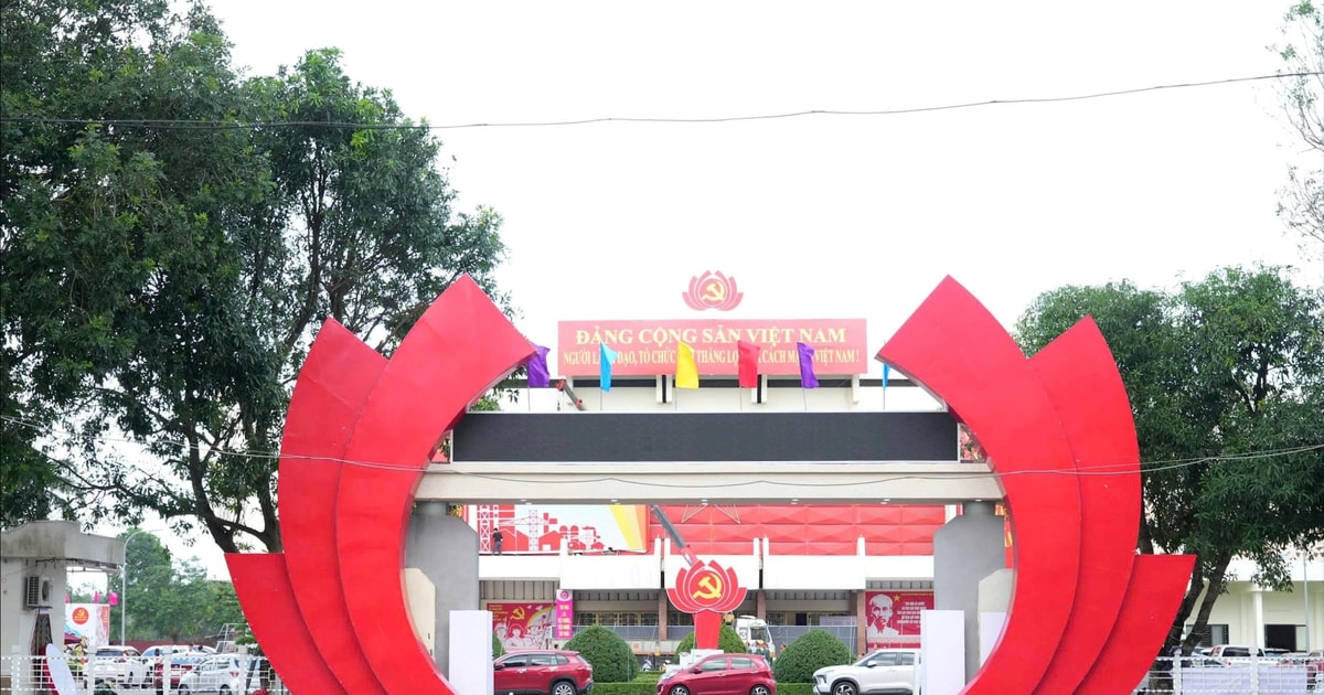 500 đại biểu tham dự Đại hội Đảng bộ tỉnh Nghệ An lần thứ XX, nhiệm kỳ 2025-2030