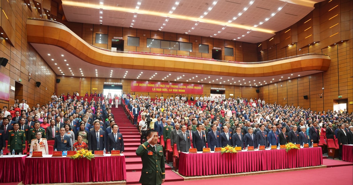 Bí thư Tỉnh ủy Nghệ An dự Đại hội đại biểu Đảng bộ tỉnh Quảng Trị lần thứ I, nhiệm kỳ 2025-2030