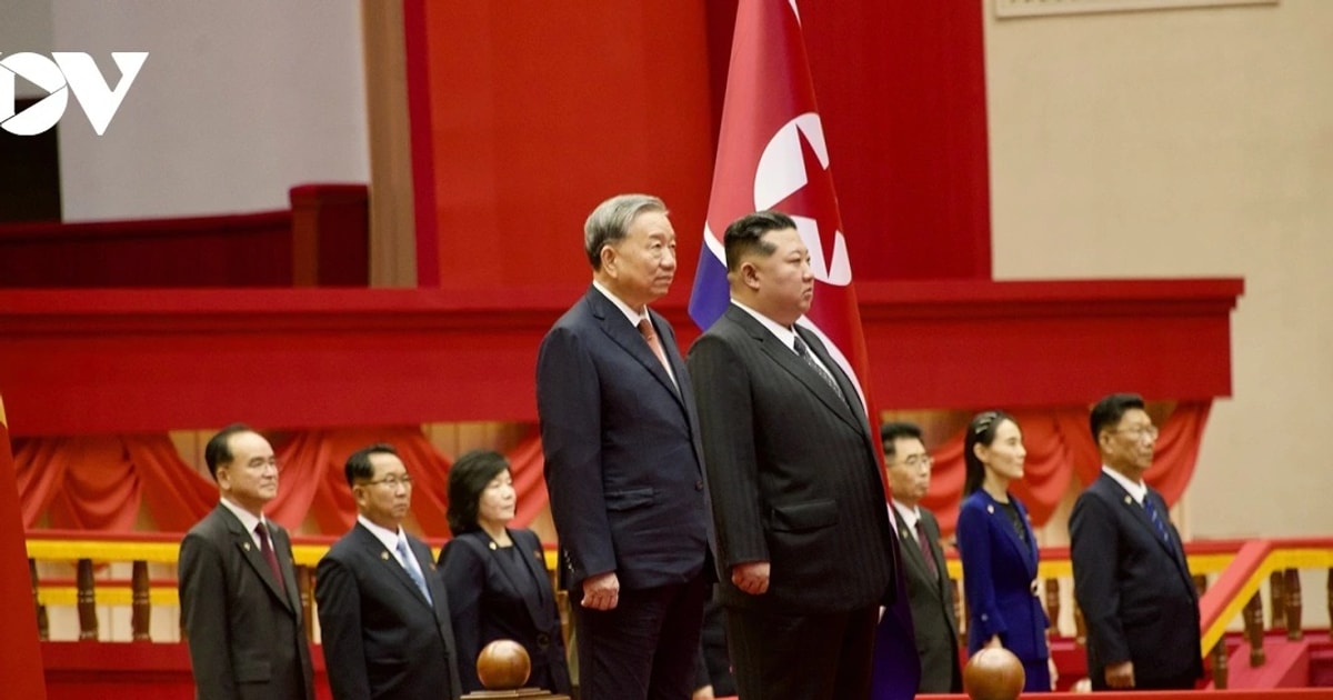 Welcoming ceremony for General Secretary To Lam on a state visit to the ...