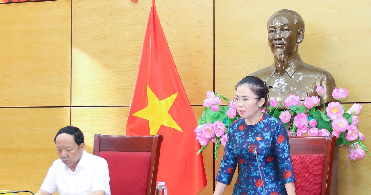 Đoàn đại biểu Quốc hội làm việc với UBND tỉnh trước Kỳ họp thứ 10