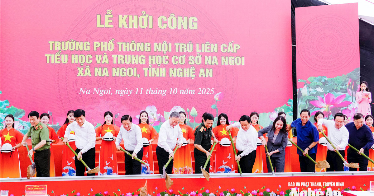 Sẽ đồng loạt khởi công xây dựng 9 trường học liên cấp tại các xã biên giới của Nghệ An
