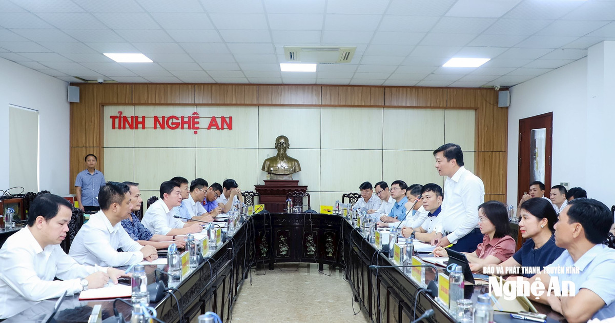 UBND tỉnh Nghệ An chỉ đạo tăng cường, nâng cao hiệu quả công tác tiếp công dân, giải quyết khiếu nại, tố cáo