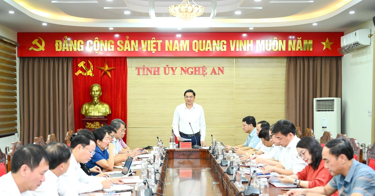 Nghệ An tăng cường công tác kiểm tra, giám sát, hướng dẫn, tháo gỡ khó khăn cho các địa phương