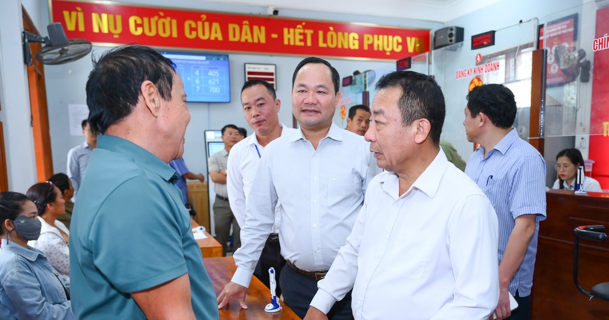 Lãnh đạo tỉnh Nghệ An kiểm tra, tháo gỡ khó khăn, vướng mắc trong thực hiện chính quyền địa phương 2 cấp ở các xã
