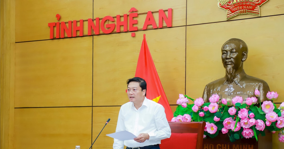 Nghệ An cam kết đảm bảo tiến độ giải phóng mặt bằng Dự án Đường sắt tốc độ cao Bắc - Nam