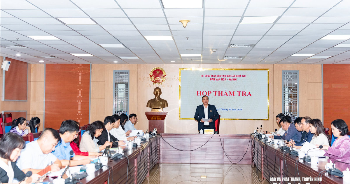 Ban Văn hóa - Xã hội HĐND tỉnh Nghệ An thẩm tra chính sách bảo trợ xã hội