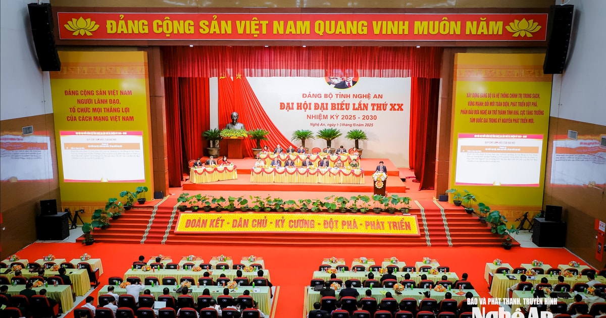 Tỉnh ủy Nghệ An ban hành Chương trình hành động thực hiện Nghị quyết Đại hội đại biểu Đảng bộ tỉnh lần thứ XX
