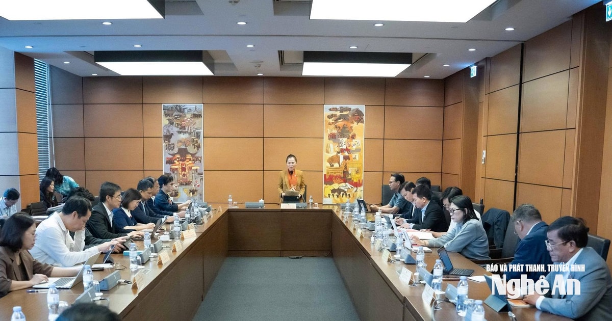 Đại biểu Quốc hội đoàn Nghệ An thảo luận tại tổ về 3 dự án luật