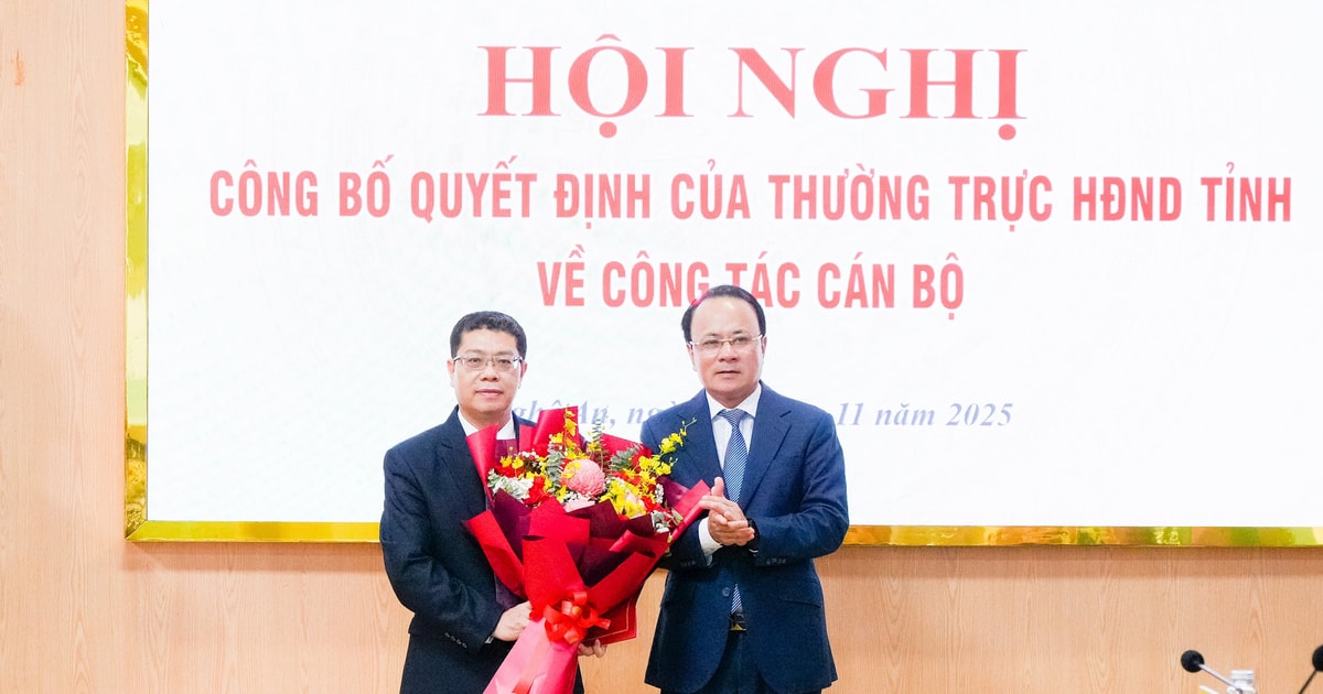 Đồng chí Tôn Mạnh được bổ nhiệm giữ chức Phó Chánh Văn phòng Đoàn ĐBQH và HĐND tỉnh Nghệ An