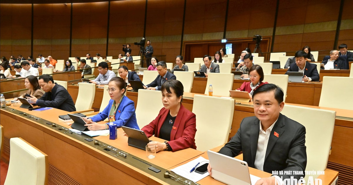 Quốc hội thảo luận về 4 dự án luật trong ngày làm việc thứ 19, Kỳ họp thứ 10