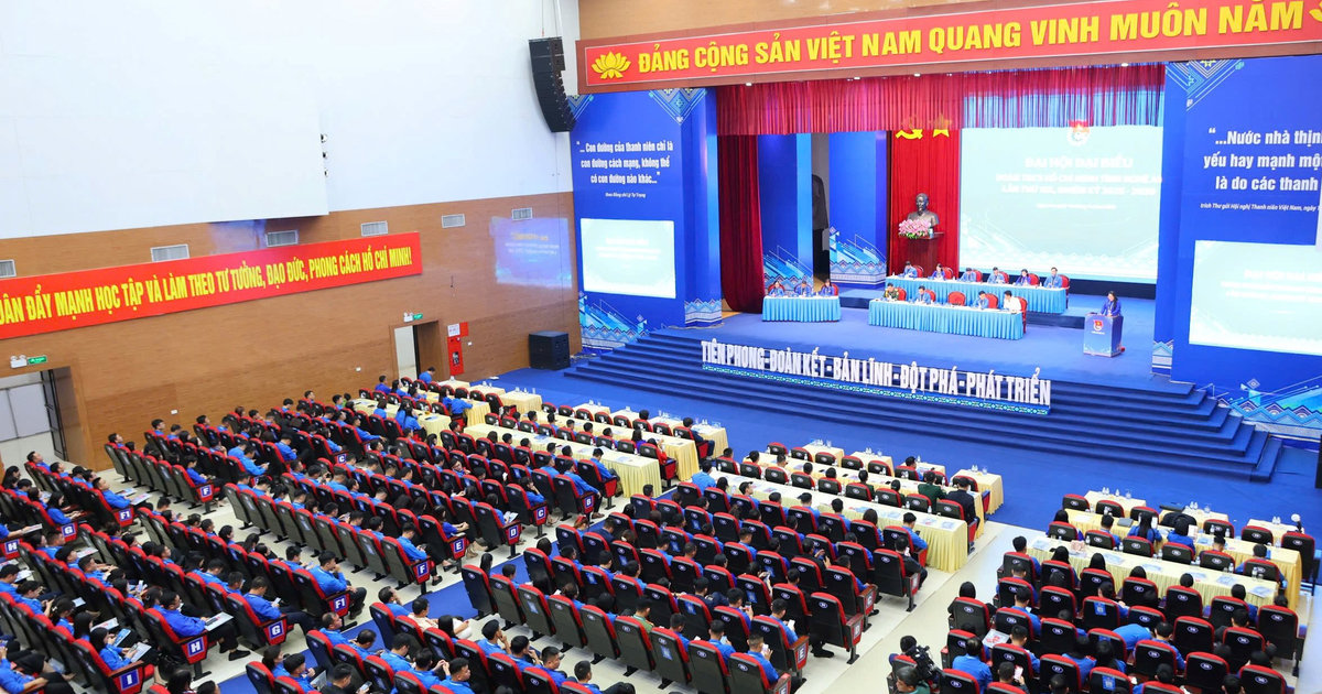 Đại hội Đại biểu Đoàn TNCS Hồ Chí Minh tỉnh Nghệ An lần thứ XIX, nhiệm kỳ 2025 - 2030 khai mạc phiên thứ nhất