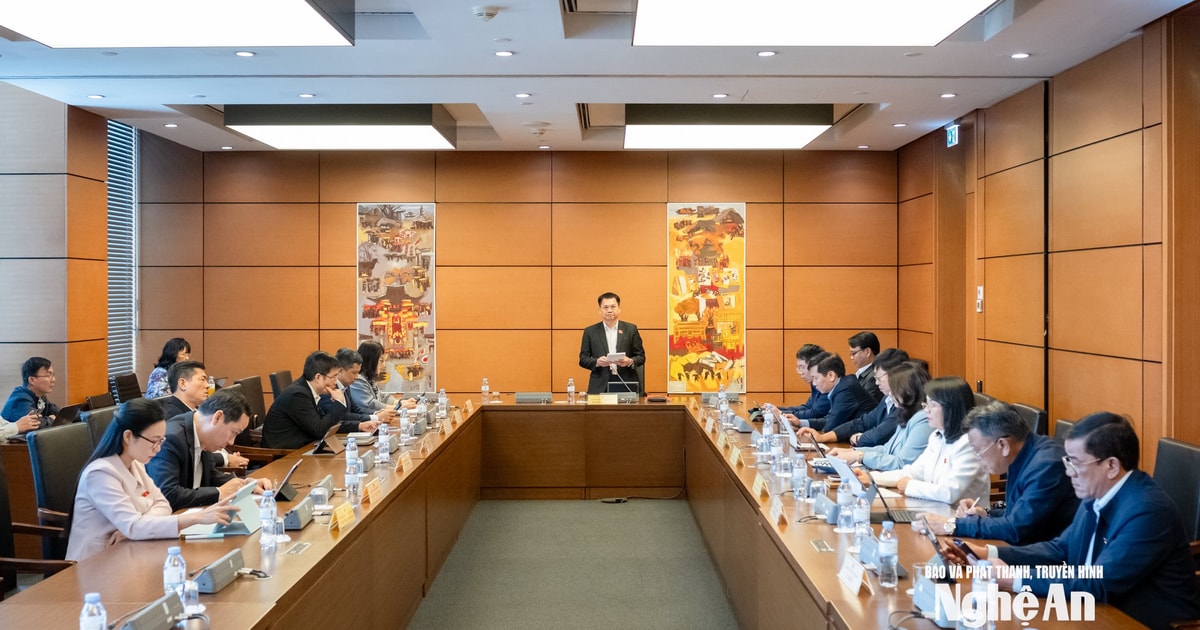 Đại biểu Quốc hội đoàn Nghệ An đề nghị cần xác định rõ cấp học, độ tuổi, mức độ ứng dụng AI trong giáo dục