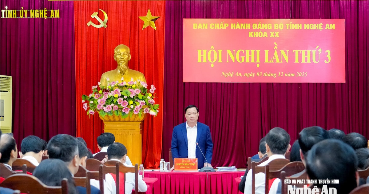 Ban Chấp hành Đảng bộ tỉnh họp bàn nhiều nội dung quan trọng, quyết định cả nhiệm kỳ