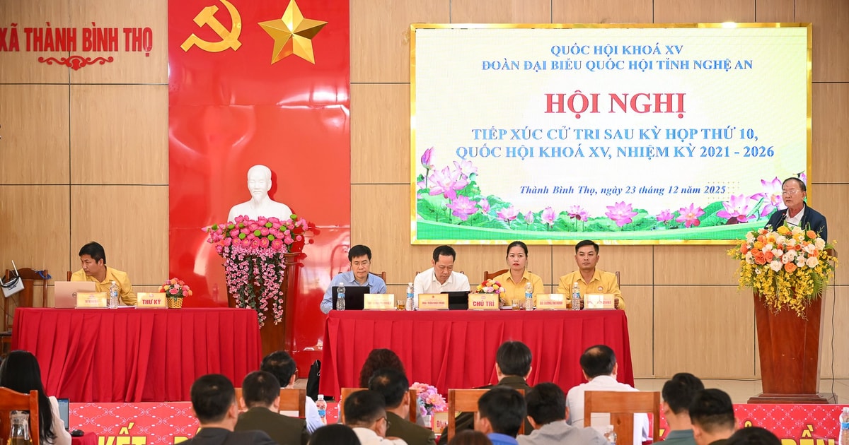 Cử tri xã Thành Bình Thọ phản ánh nhiều bất cập trong khai thác, vận chuyển cát, sỏi trên địa bàn