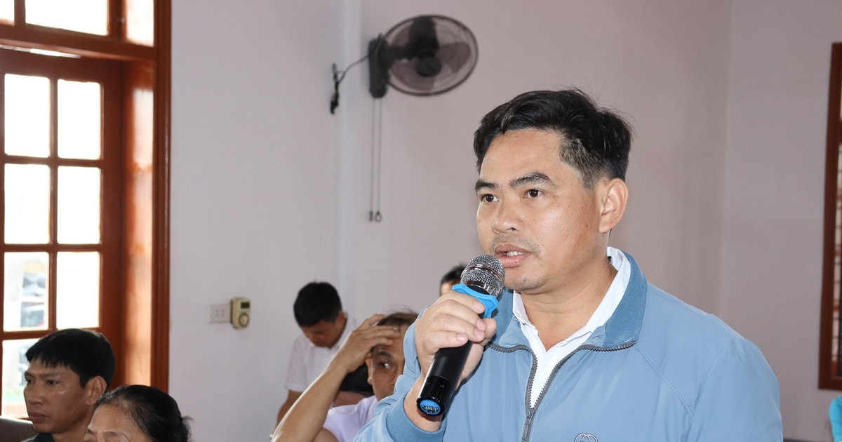 Đại biểu Quốc hội tỉnh tiếp xúc cử tri xã Lương Sơn