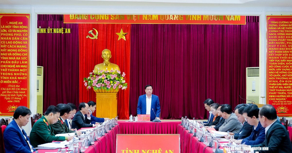 Ban Chỉ đạo các công trình, dự án trọng điểm tỉnh họp triển khai nhiệm vụ