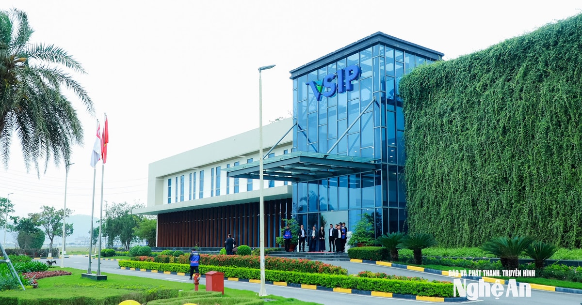 Nghệ An 'chốt' khởi công KCN VSIP 3 vốn đầu tư 1.325 tỷ đồng vào ngày 30/4/2026