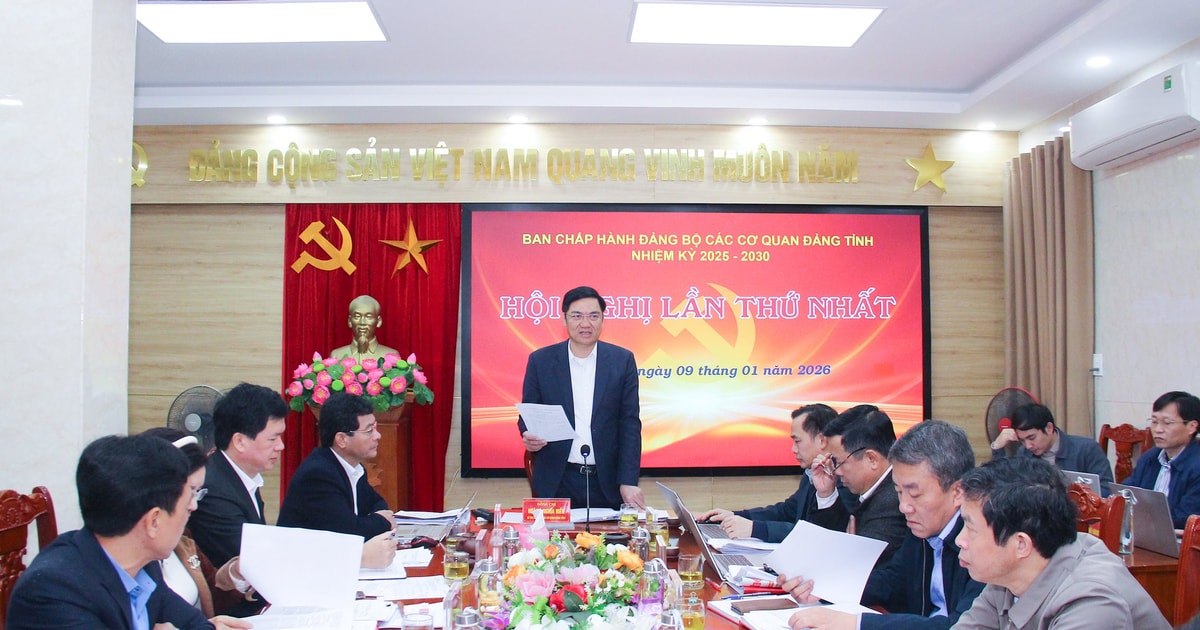 Tập trung xây dựng đội ngũ cán bộ, đẩy mạnh chuyển đổi số, cải cách hành chính trong Đảng bộ Các cơ quan Đảng tỉnh