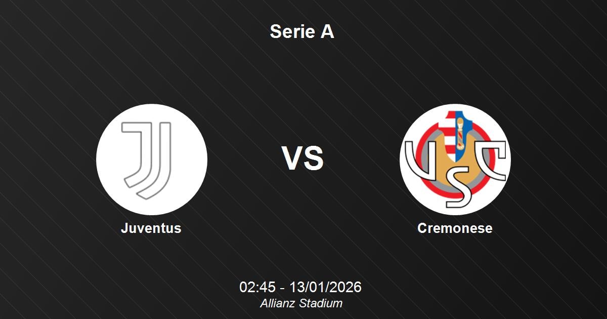 Nhận định Juventus vs Cremonese - Serie A: Pháo đài Allianz Stadium và ...