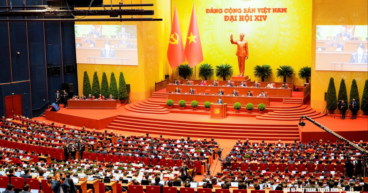 Trọng thể khai mạc Đại hội đại biểu toàn quốc lần thứ XIV của Đảng