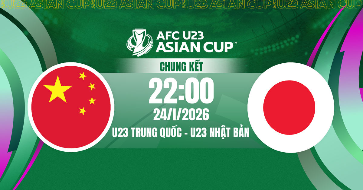 Lien vers la retransmission en direct de VTV Can Tho du match Chine U23 ...