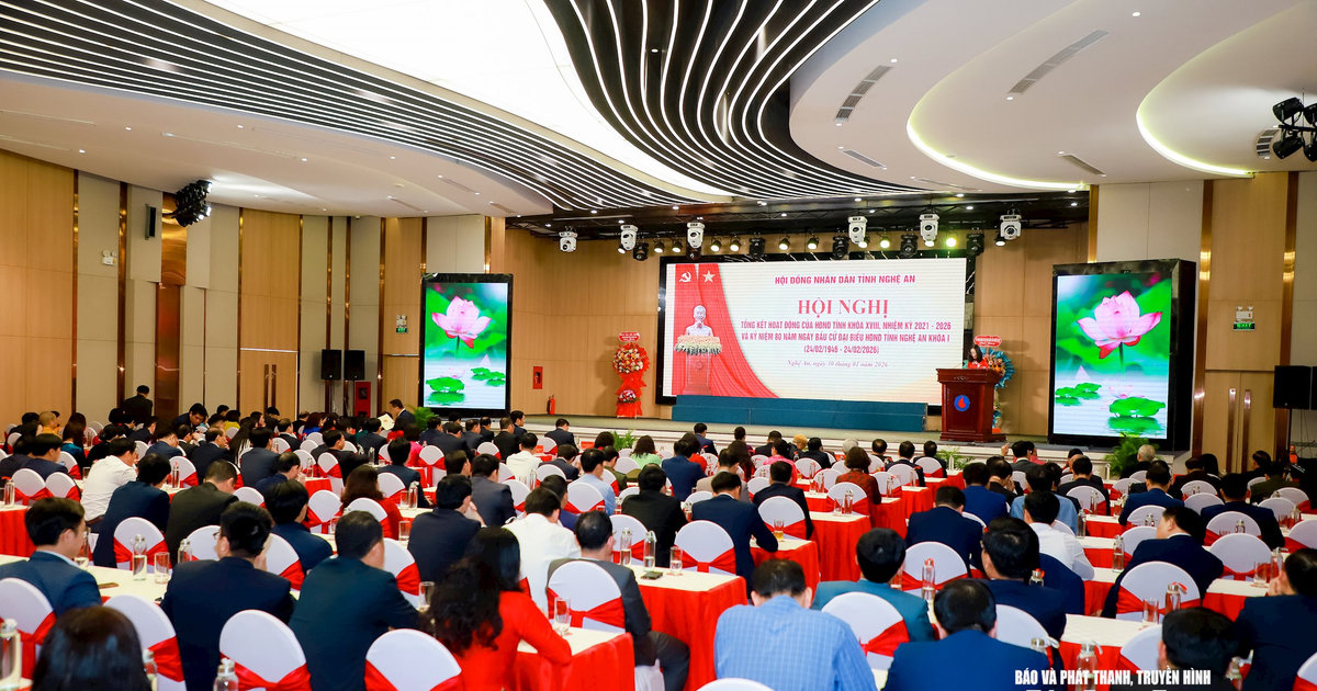 Nghệ An tổng kết hoạt động HĐND tỉnh khóa XVIII và kỷ niệm 80 năm Ngày bầu cử khóa I