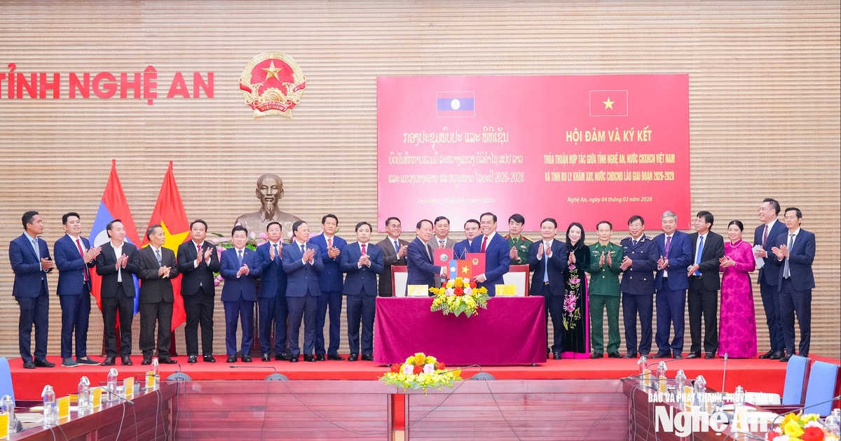 Hội đàm, ký kết thỏa thuận hợp tác giữa tỉnh Nghệ An và tỉnh Bo Ly Khăm Xay, nước CHDCND Lào