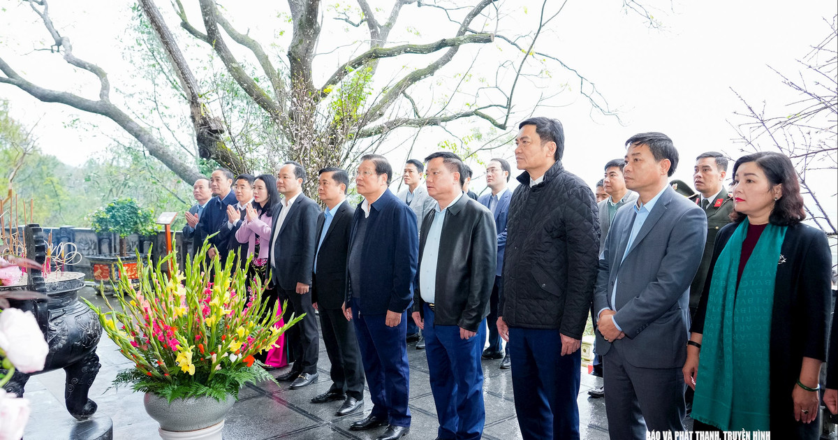 Động thổ dự án xây dựng Đền thờ Bà Hoàng Thị Loan thân mẫu Chủ tịch Hồ Chí Minh