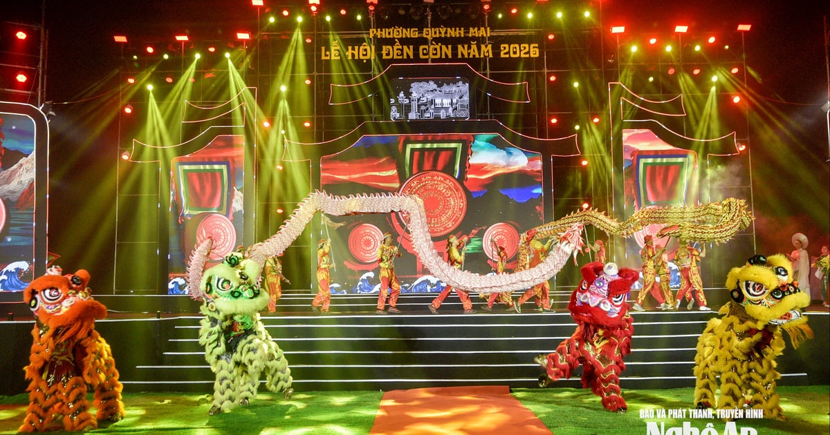 Khai mạc Lễ hội Đền Cờn và khai trương du lịch phường Quỳnh Mai năm 2026