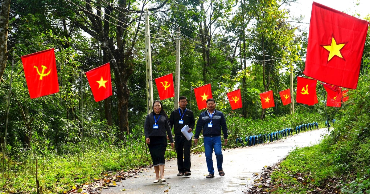 Xã biên giới Nghệ An chờ đón 'Ngày hội non sông'