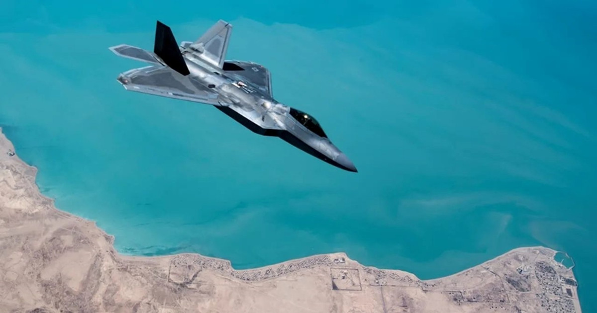 The F-22 Raptor stealth fighter and its role in controlling airspace in ...