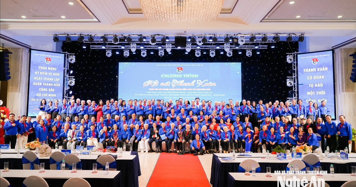 Gặp mặt cựu cán bộ Đoàn Nghệ Tĩnh qua các thời kỳ