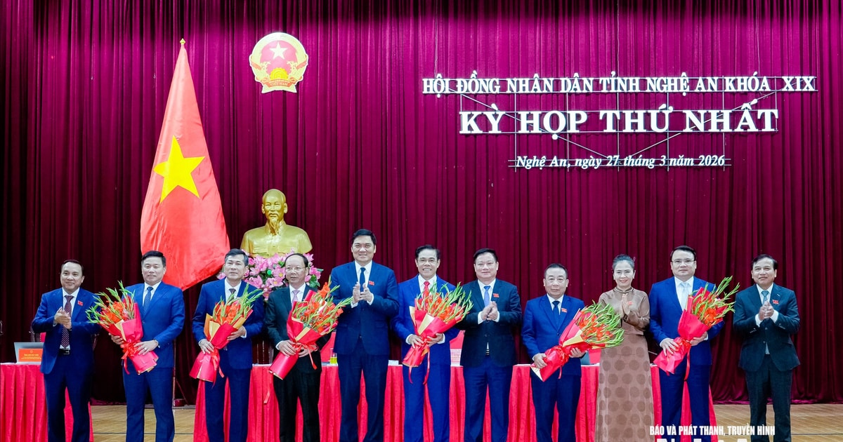 Thủ tướng phê chuẩn kết quả bầu chức vụ Chủ tịch và 5 Phó Chủ tịch UBND tỉnh Nghệ An nhiệm kỳ 2026 - 2031