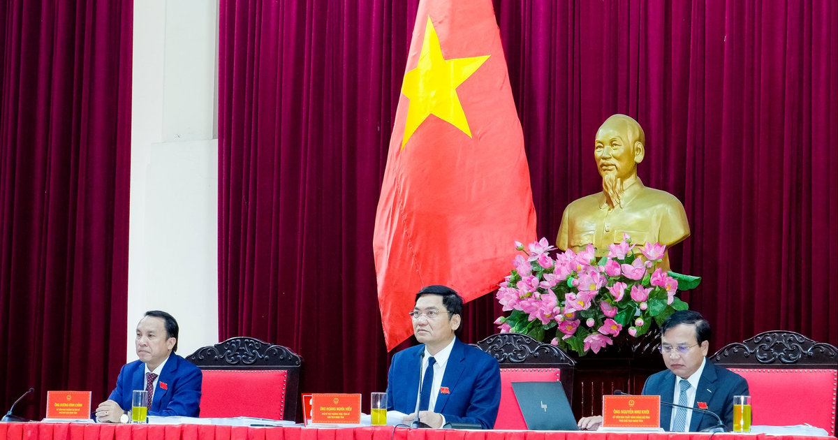 Ủy ban Thường vụ Quốc hội phê chuẩn Chủ tịch và 2 Phó Chủ tịch HĐND tỉnh Nghệ An khóa XIX, nhiệm kỳ 2026 - 2031