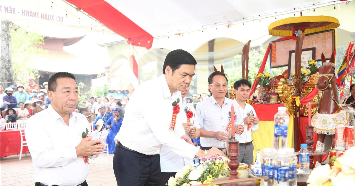 Khai mạc Lễ hội đền - chùa Gám năm 2026