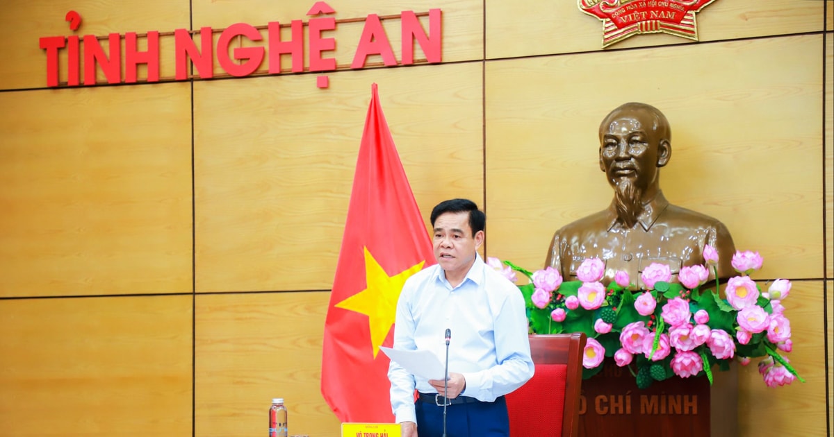 Chủ tịch UBND tỉnh Nghệ An đề xuất Trung ương bổ sung định hướng phát triển "Hành lang kinh tế Thanh Thủy - Vinh - Cửa Lò".