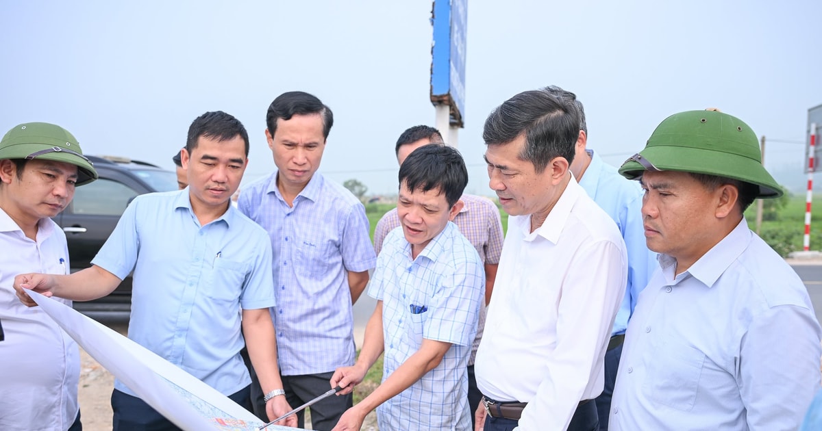 Phó Chủ tịch UBND tỉnh kiểm tra tiến độ giải phóng mặt bằng Dự án cao tốc Vinh - Thanh Thủy