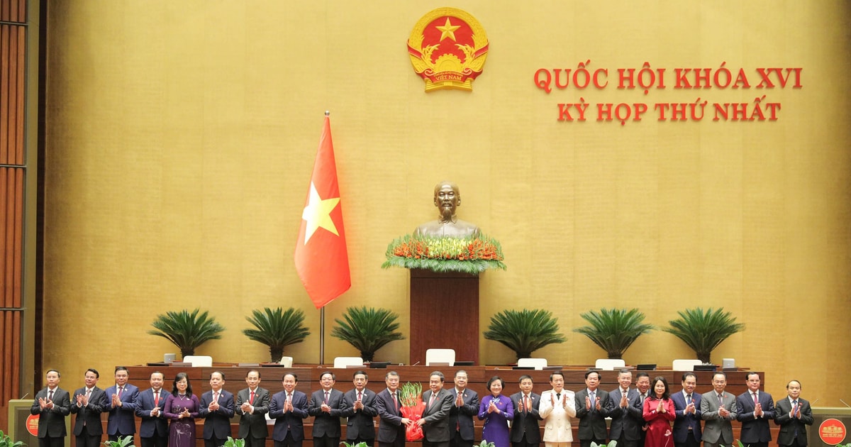 Quốc hội phê chuẩn việc bổ nhiệm Phó Thủ tướng, Bộ trưởng và thành viên khác của Chính phủ