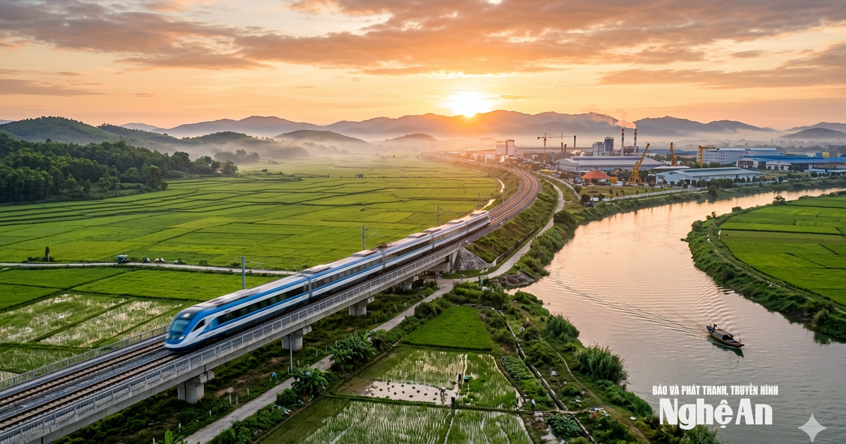 Chính phủ giao UBND tỉnh Nghệ An làm chủ đầu tư dự án giải phóng mặt bằng đường sắt tốc độ cao hơn 5.700 tỷ đồng