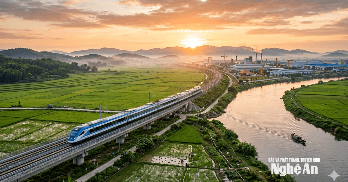 Chính phủ giao UBND tỉnh Nghệ An làm chủ đầu tư dự án giải phóng mặt bằng đường sắt tốc độ cao hơn 5.700 tỷ đồng