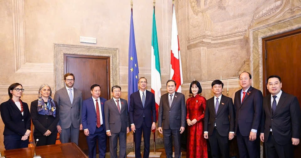 Chủ tịch Quốc hội Trần Thanh Mẫn gặp Thị trưởng thành phố Milan Giuseppe Sala