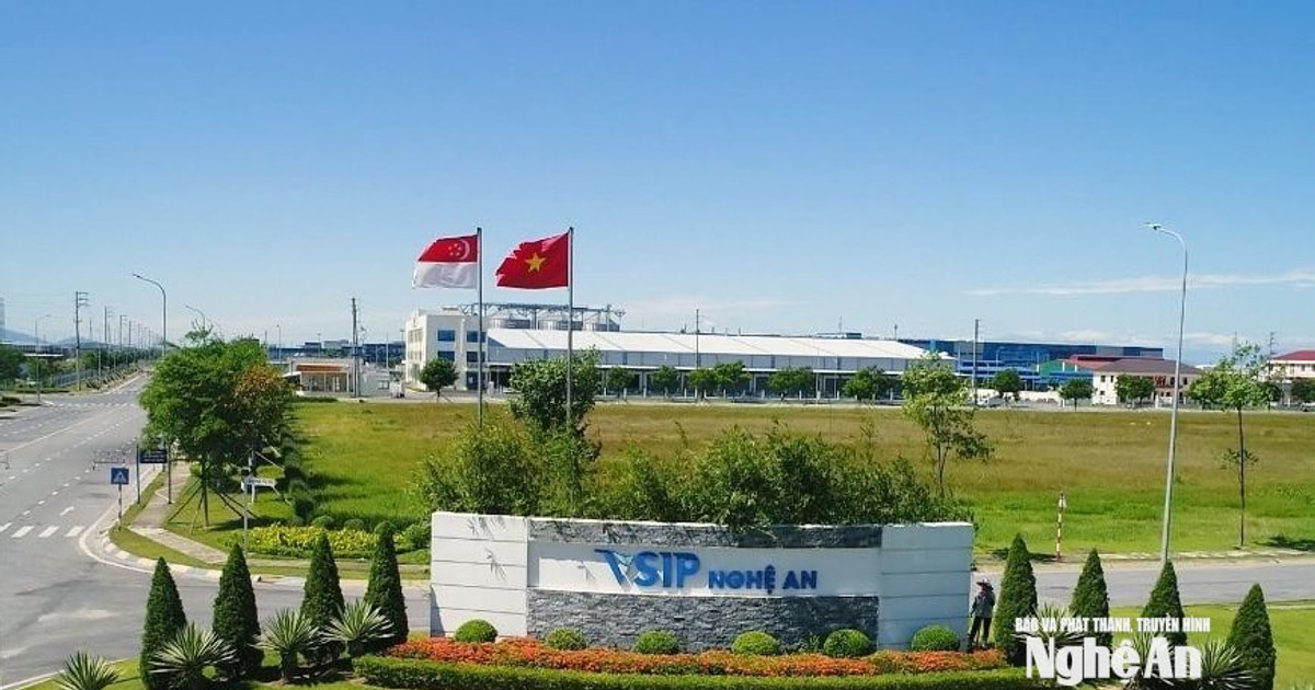 Nghệ An sẽ cấp phép đầu tư KCN VSIP 4 và VSIP 5 trong năm 2026