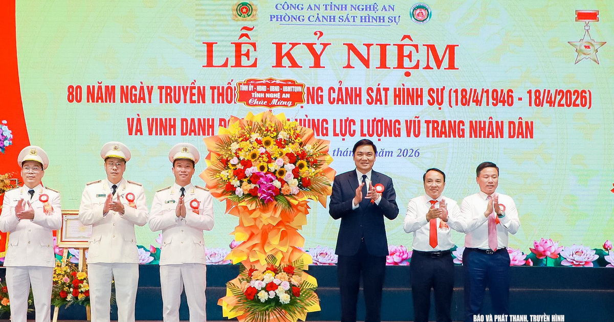 Kỷ niệm 80 năm Ngày truyền thống lực lượng Cảnh sát hình sự và vinh danh đơn vị Anh hùng Lực lượng vũ trang nhân dân