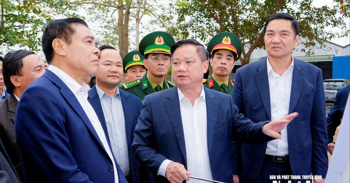 Nghệ An khẳng định vai trò hạt nhân lãnh đạo của Đảng trong triển khai các dự án trọng điểm